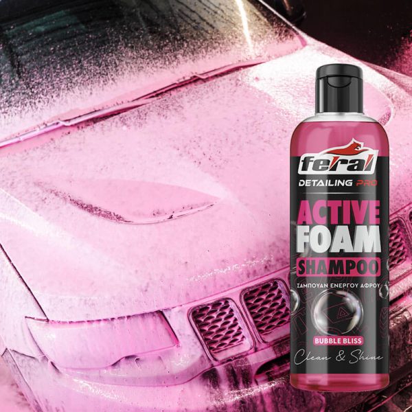 Σαμπουάν Αυτοκινήτου Ενεργού Αφρού Με Άρωμα Bubble Bliss Feral Detailing Pro 500ml - Image 2
