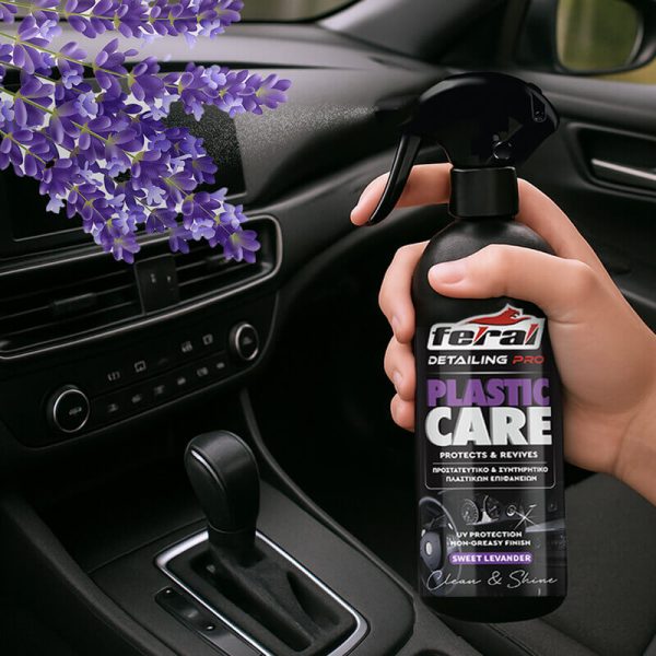 Γυαλιστικό Και Συντηρητικό Γαλάκτωμα Πλαστικών Sweet Levander Feral Detailing Pro 500ml - Image 2
