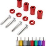 Αποστάτες-προεκτάσεις Καπό Ασημί χρώμα