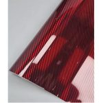 Αυτοκόλλητο αυτοκινήτου  carbon  μαύρο κόκκινο