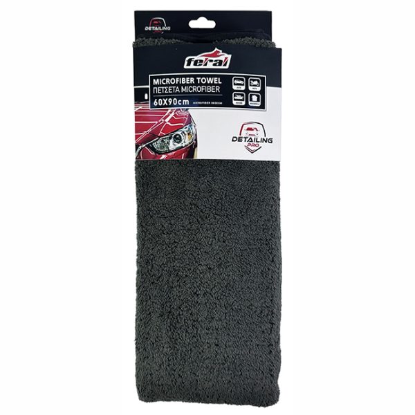 Πετσέτα Microfiber Feral Detailing Pro Coral Towel 60x90cm - Image 3