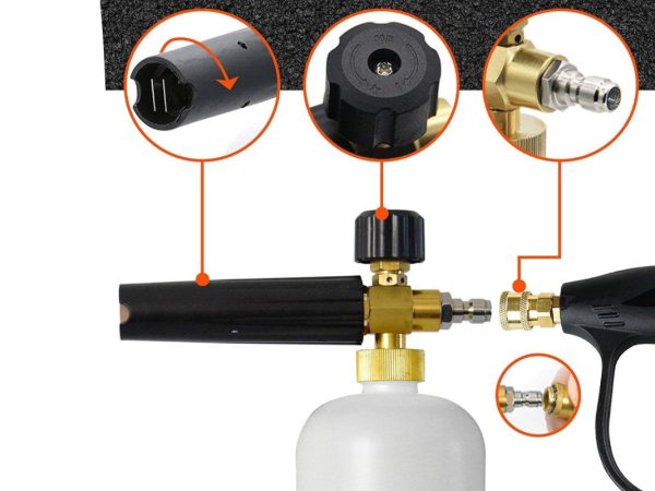 Σετ  Αφροποιητής Πλυστικού FOAM με Πιστόλι Πιεστικού - Image 2