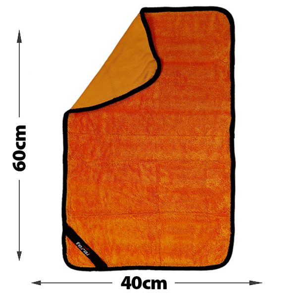 Πετσέτα Microfiber Feral . ΠΕΤΣΕΤΑ ΣΤΕΓΝΩΜΑΤΟΣ Microfiber Feral Detailing Pro Heavyweight 40x60cm 600gsm - Image 4