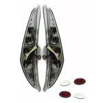 Πίσω φανάρια Fiat Punto 3D (2000+) - chrome - σετ 2τμχ. - Image 3
