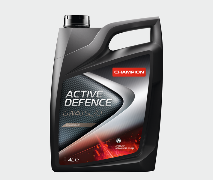 webimage-EAFAF1F3-2BD7-4827-BD5143A51A8E66EB CHAMPION Active Defence 15W40 SL/CF 4 Lt - Image 1