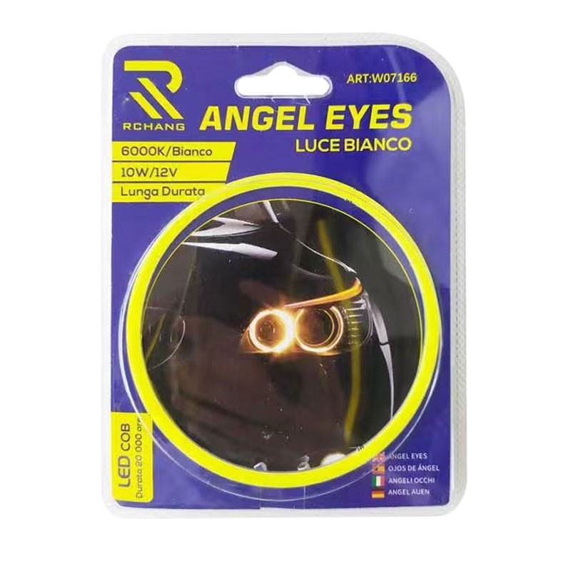 rchang-angel-eyes-led-cob-100mm-10w-12v-6000k-w07166 Λάμπες LED COB 100mm 10W 12V 6000K - Image 1